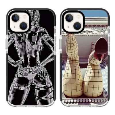 China Fashionable sexy girl anti-slip phone case for iphone 13 pro creative apple 12 mini 11 x xr 8 max plus 7 for sale