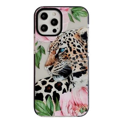 China Anti-slip phone case for iphone tiger jaguar 13 pro apple 12 max plus 7 mini 11 x xr 8 for sale