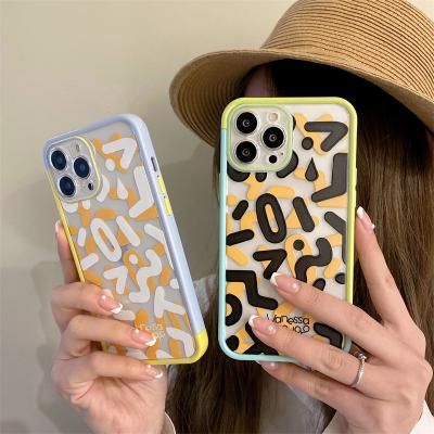 China Two Color Soft Silicone Creative Shape For iphone 13 12 11 pro XR Max X XS 7 8 Plus Cute Cover for sale