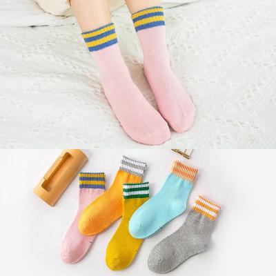 China Baby Socks Autumn Winter Student Boys Girls Kids Cotton Midi Tube Warm Breathable Thick Baby Socks Mother Socks for sale