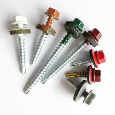 China Anti-Corrosion Good Ability Hex Head Self-Drilling Self Drilling Screw Tapping Screws Self Drilling Screws Taiwan for sale