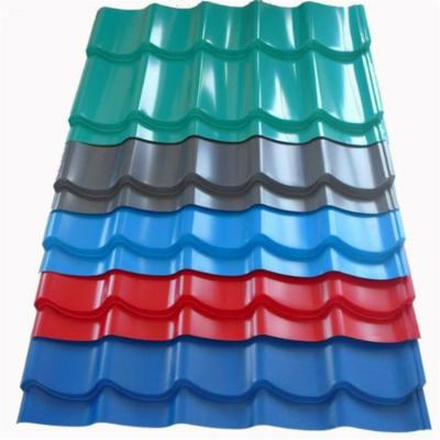 China Roofing And Construction Zinc Coated Galvanized Steel Roof Sheet Metal Corrugated Steel Sheet for sale