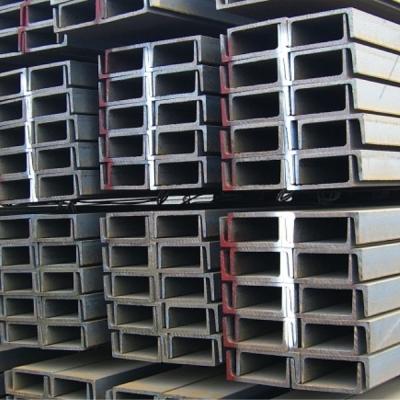 Chine Construction GB ASTM JIS Galvanized Structural Steel U Channel, V-shaped Steel Channels, C Channel à vendre