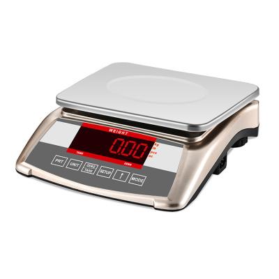 China Price Calculation Scale 30kg Digital Weighing Electronic Balance Scale With 1g Computer Interface Counting Function for sale