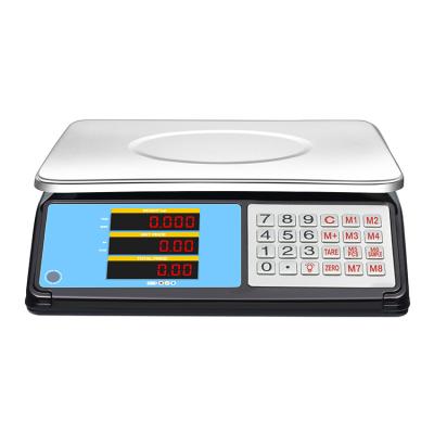 China Price Computing Scale 30 Kg Digital Weighing Chinese Electronic Computing Scale for sale