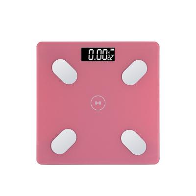 China Low Platform Scale Price Guaranteed Quality Tempered Glass Electronic Portable Bathroom Scale For Adults for sale