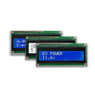 China Factory customized 1602 LCD display screen with white text on a blue background and TN dot matrix screen with black text on a 1602 wh for sale