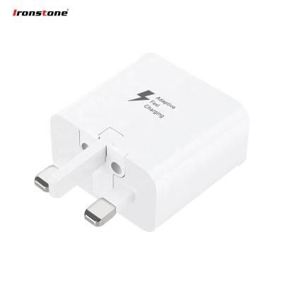 China High Quality Mobile Phone 5V 2A/9V 1.67A UK Fast Charger Plug In Wall Charger Smartphone Chargers For Universal Phone Travel Adapter for sale