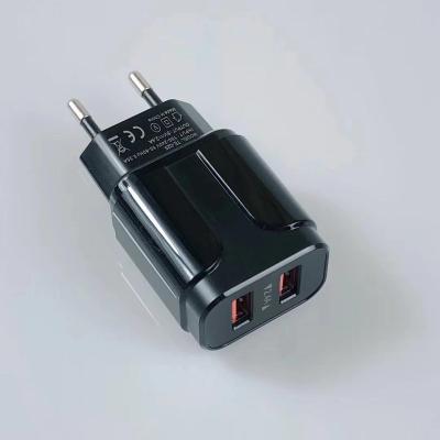 China Mobile Phone USB Wall Charger Mobile Phone Charger 2 Dual USB Port For iPhone Portable Charger Adapter for sale