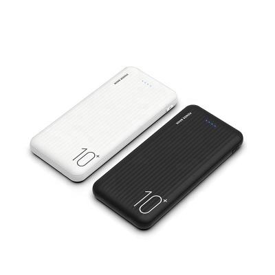 China Super Slim Mobile Bank 10000mah, Black Color Power New Design 2usb Charger Power Banks For iPhone For Samsung For Huawei for sale