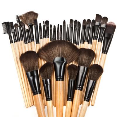 China Smudge Brush Spot Sweep Cheap Clear Powder Blush Make Up Brush Set Red and Black Designer Makeup Brush Sets for sale