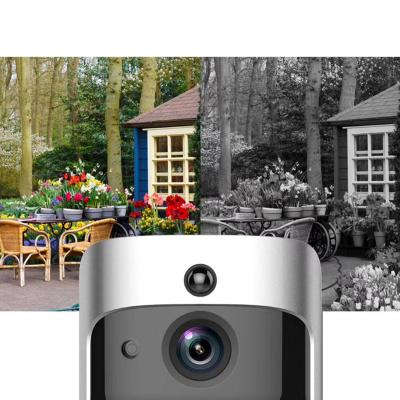 China 166 Wide Angle Lens 166 Flats Wide Angle Lens 166 Flats Wide Angle Lens 166 Wide Angle Lens Smart Video Storage IP Hd Smart Video Bell Wifi Door Intercom Wireless Security Doorbell for sale