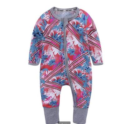 China Hot Selling Cute Long Sleeve Baby Cotton Jumpsuit Rompers Newborn Clothes for sale