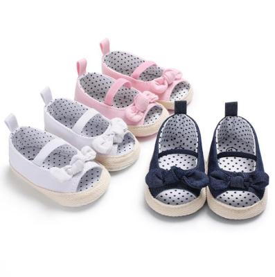 China Nice Design Anti-slippery Butterfly Babies Sandals For Toddler Prewalker Infant Shoes for sale