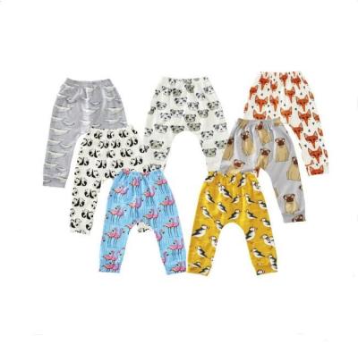 China Summer Cartoon Animal Anti-pilling Prints Cute Boys Children PP Pants for sale