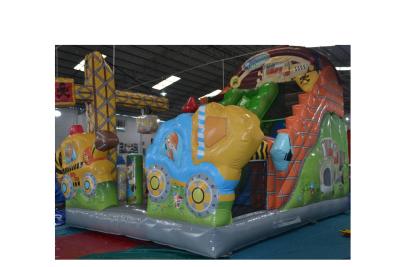 China 0.55mm PVC Tarpaulin Giant Inflatable Slide For Play Ground CE for sale