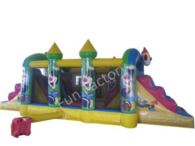 China 5 Meters High Blow Up Water Slides / Inflatable Pool Slides Non - Rotting Yarn for sale