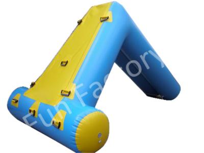 China Yellow Small Inflatable Water Slide Strong PVC Safe And Healthy for sale