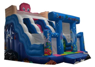 China OEM Outdoor Inflatable Water Slide Jumper Amusement For Open Area for sale