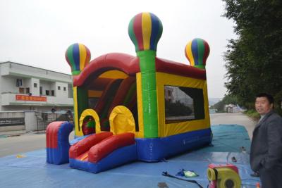 China Children Inflatable Bouncing House With Balloon UV Resistance for sale