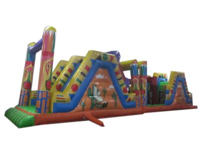 China Funny Inflatable Obstacle Course , Combo Obstacle Course Games for sale