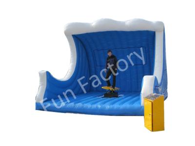 China Simulador inflable de la tabla hawaiana de los juegos inflables de los niños con la lona del PVC de 0.55m m Platón en venta