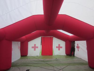 China Promotional Giant Inflatable Tent For Medical , 0.55mm PVC Tarpaulin for sale