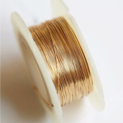 China DIY Jewelry Accessory 1 Ounce Wrapping Gold Filled Jewelry Wire For DIY Wrap Jewelry Findings 14K Gold Wire for sale