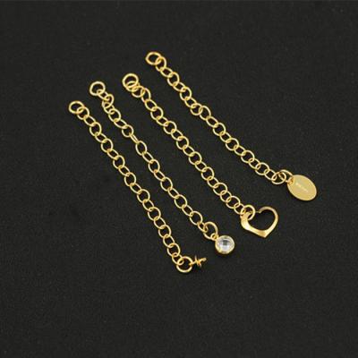 China Great For Making Jewelry Components And Crafts Hot Sale No Tarnish Gold Filled Extension Chain For DIY Jewelry Making Necklace 14K Gold Filled Chain for sale