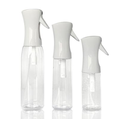 China 200ml 300ml 500ml pp hair salon deluxe high pressure plastic mist trigger sprayer continuous spray bottle for sale