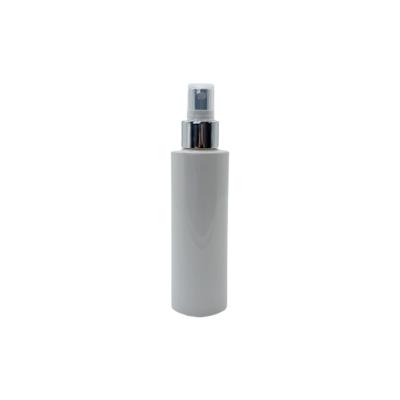 China 24410 Empty Silver Cosmetic 150ml Makeup Cosmetic Packaging Cosmetics Bottles Plastic Bottle With Foam Pump for sale