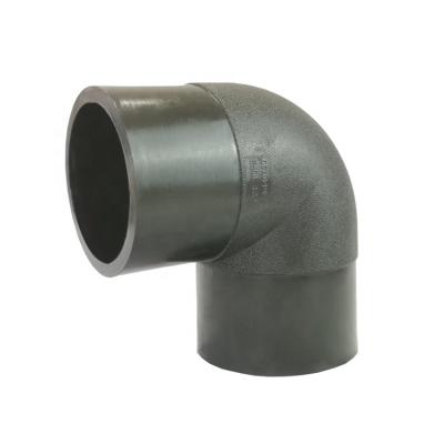 China Water Supply / Distribution / Gas Mining / Irrigate PUHUI PE100 DN400 Plumbing 90 Degree Elbows HDPE Pipe and Fittings for sale