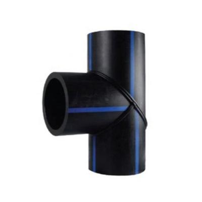 China Water Supply / Distribution / Gas Mining / Irrigate PUHUI HDPE Fabricated High Pressure Welded Tee Fittings DN20-2000 SDR7.4-SDR33 Tee for sale