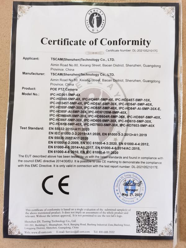 CE - TySvance(Shenzhen)Technology Co.,Ltd.