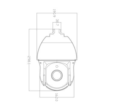 China NIGHT VISION 6Inch HD 5MP Outdoor 30X ZOOM PTZ IP Speed ​​Dome Camera IR 150m CCTV 5.0MP Waterproof for sale