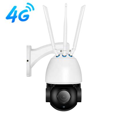 China Human Motion Tracking Rotating HD 5MP 4G Wireless Dome CCTV 4G PTZ IP Camera With Sim Card 20X Optical Zoom Security Camera for sale