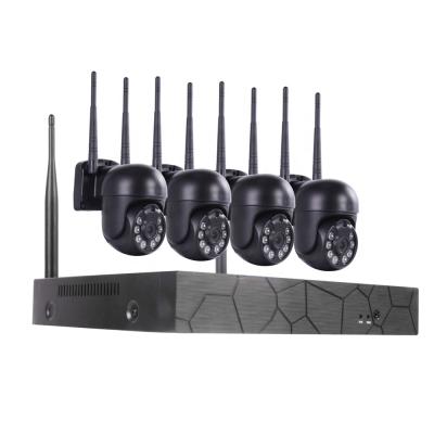 China PAN-TILT 4CH 8CH Wifi CCTV Camera Security HD 1296P Wireless Home Security Camera System for sale