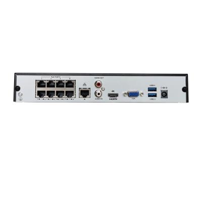 China H.265 POE NVR Cloud Network Video Recorder IP 4K With 8 Channels NVR 8CH POE Video Recorder NVR3108-P8 for sale