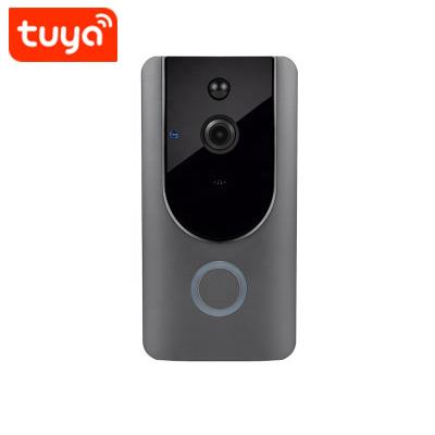 China ABS Tuya Life Smart APP Full HD 1080P WiFi Remote Control Smart Home Video Doorbell with Optional Wireless Chime for sale