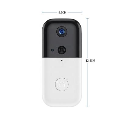 China ABS Hd 1080p Wifi Video Doorbell Wireless Ring Door Bell Camera Tough Resistant Wireless Doorbell Wifi Doorbell Weather for sale