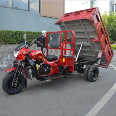 China Cargo Five Wheel Dump Truck Hydraulic Motorcycle Heavy Loading Tricycle for sale