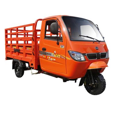 China Cargo Van cargo tricycle/motor cargo tricycle with driving part/three wheel gasoline motorcycle for sale