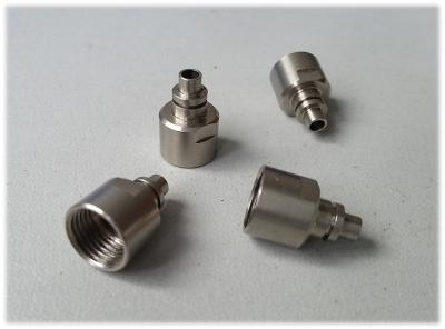 China Casting CNC Lathe Machining For Customize RF Coaxil Connector Parts for sale