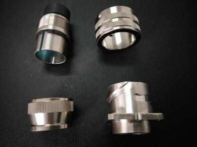 China CNC aeroespacial del anillo del conector del cargador que trabaja a máquina piezas del conector del RF en venta