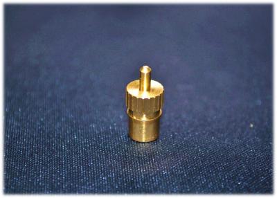 China Customise High Precise Brass CNC Turned Parts , Flatness 0.005mm for sale