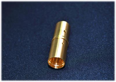 China Accurate Bronze CNC Turned Components / Telecommunication Parts for sale