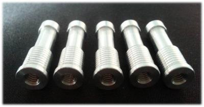 China Chrome Plated Aluminium Turned Parts / CNC Machined Aluminum Parts for sale