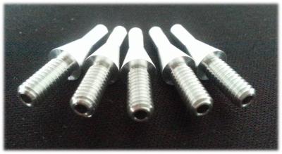 China High Precise CNC Aluminium Parts 1.0 mm Thin Screw Thread UNC8-32 for sale