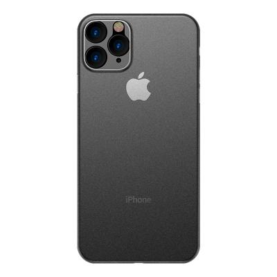 China New Ultra Thin Ultra Thin Soft PP Cover Matte Translucent Case For iphone 11 pro for sale