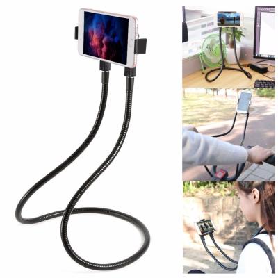 China Universal Phone Holder Phone Holder Carry Around Neck Lazy Bracket Mobile Phone Mount Free Rotating Smart Holder for sale